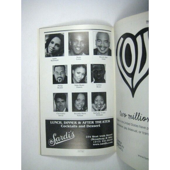 Gershwin's Porgy Bess Playbill July 2012 Audra McDonald Norm Lewis David Grier - Picture 7 of 9